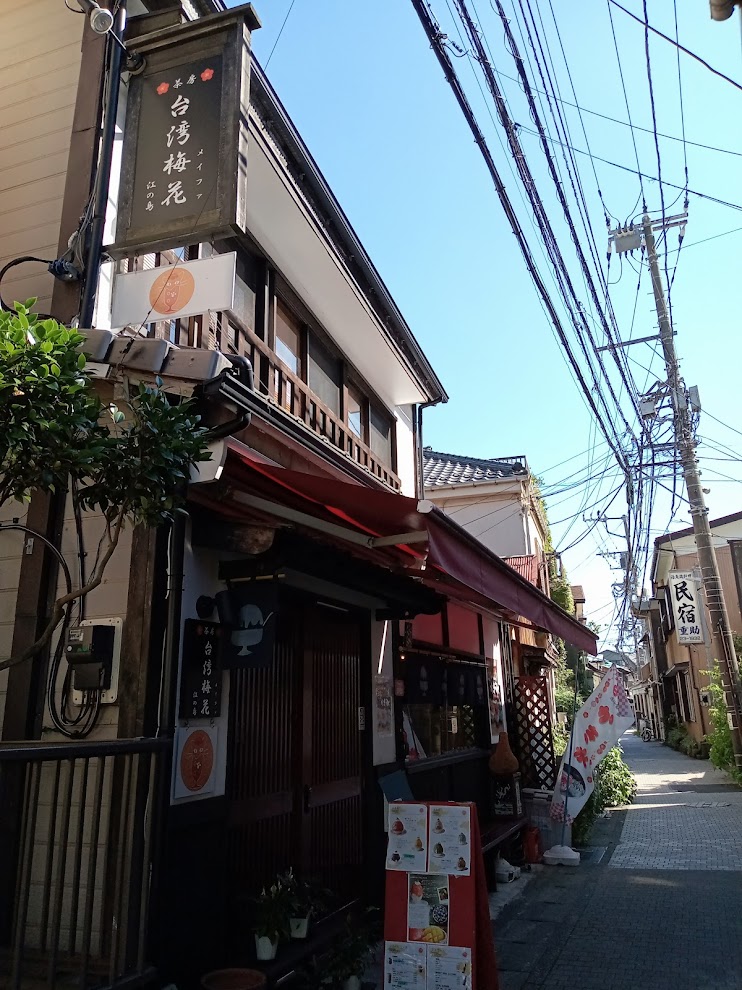 江の島 台湾梅花の外観