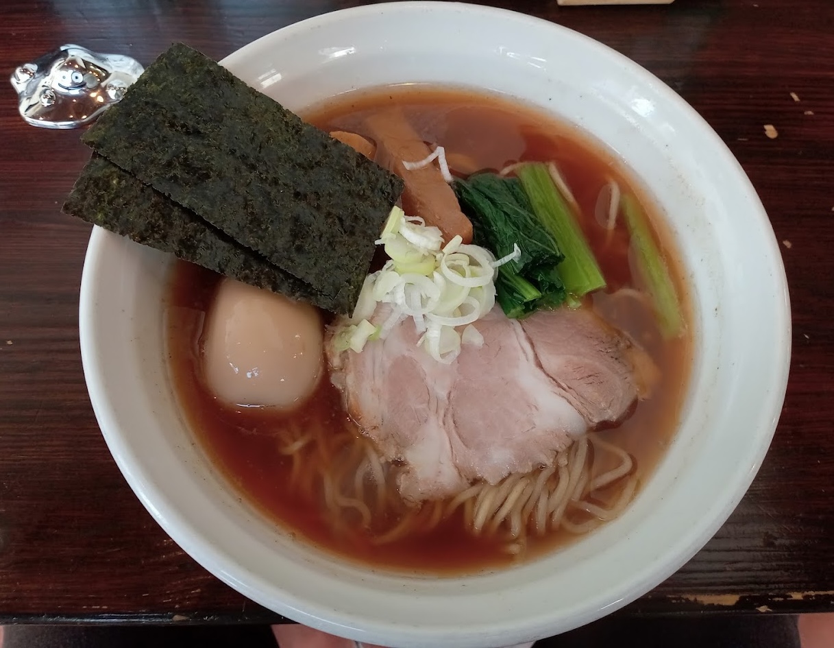 由比ヶ浜 らーめんHANABI 味玉らーめん